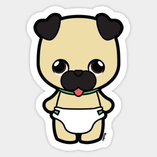 Year of the Dog Tooniefied Sticker